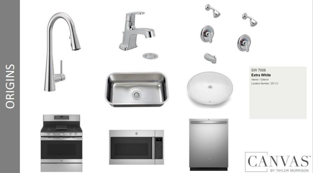 Design Selections.  Home is under construction and selections are subject to change.