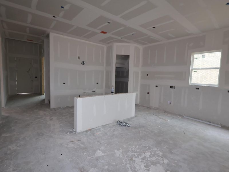 In-progress construction of a new home in Edgewood, Leander, TX (Image 6). In-progress construction of a new home in Edgewood, Leander, TX (Image 6).