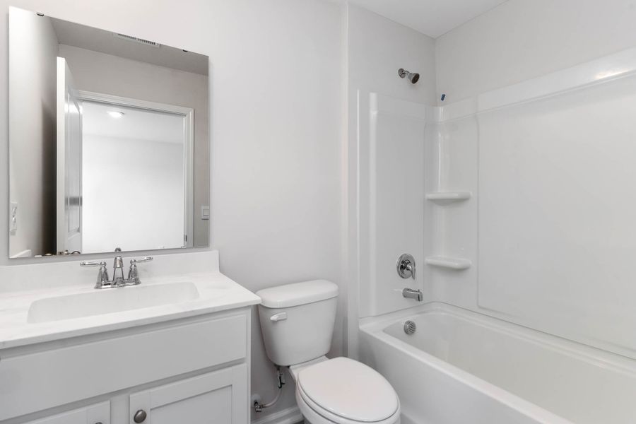 Representative furnished interior of a home built from the HAYDEN by D.R. Horton in South Haven, Camden (Image 26).