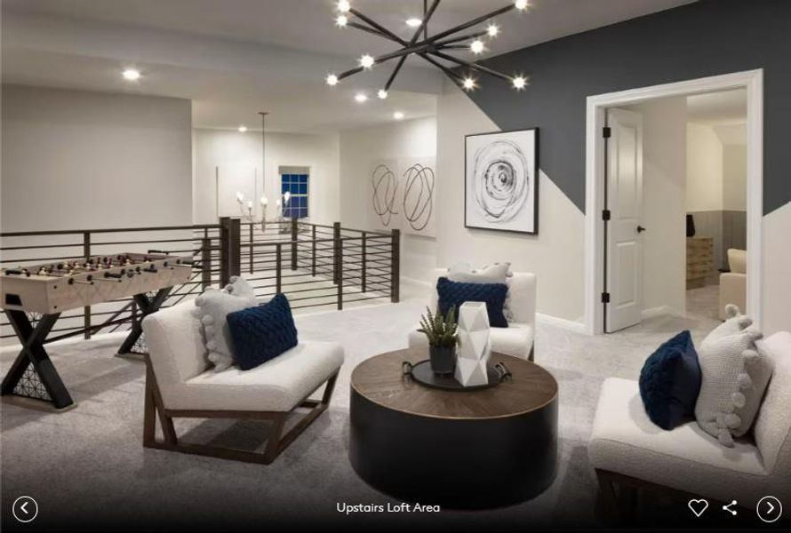 Interior photos- Photo of Pulte model home with same floor plan, not of actual home listed.