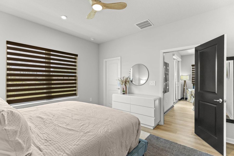 Furnished interior view inside a new home in , Port St. Lucie (Image 27).