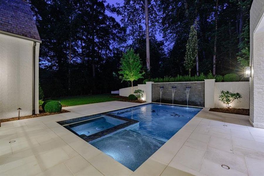 Exterior details and patio area of a home in , Atlanta (Image 64). Exterior details and patio area of a home in , Atlanta (Image 64).