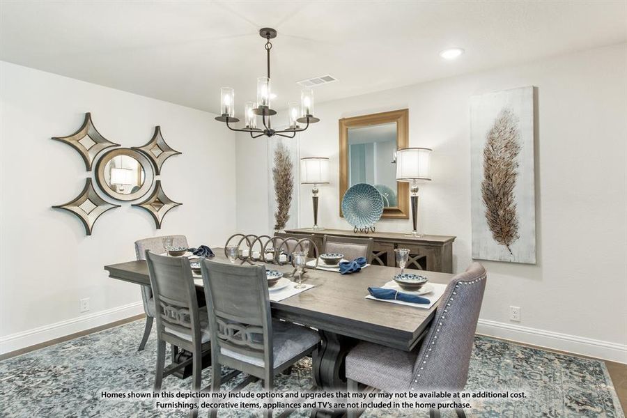 Furnished interior view inside a new home in Somerset, Mansfield (Image 5).