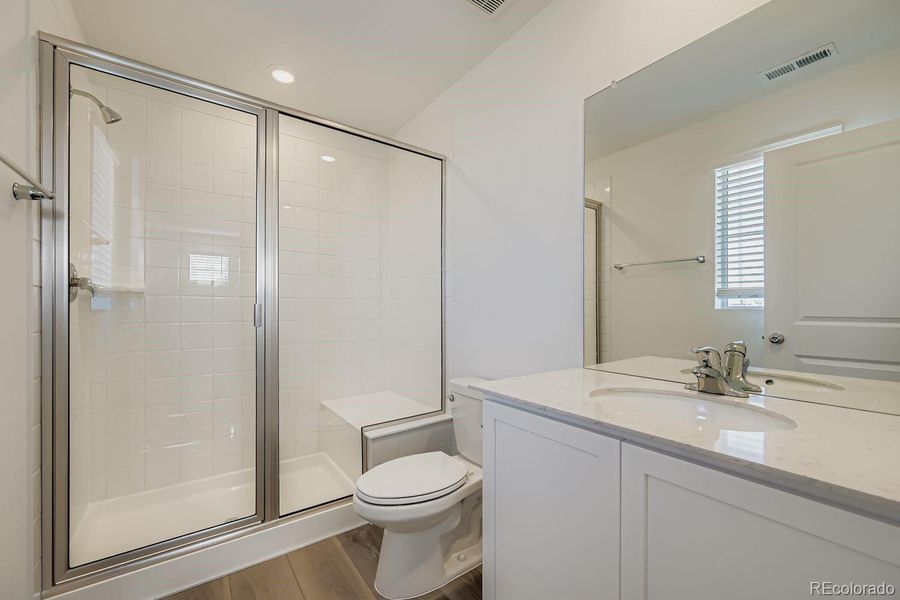 Furnished interior view inside a new home in , Thornton (Image 5).