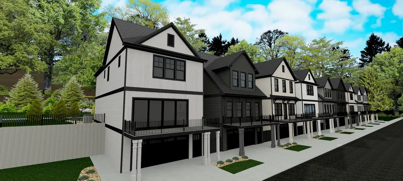 Front exterior of a new home in Ridgecrest at Whites Creek, Whites Creek, TN, highlighting curb appeal (Image 10).