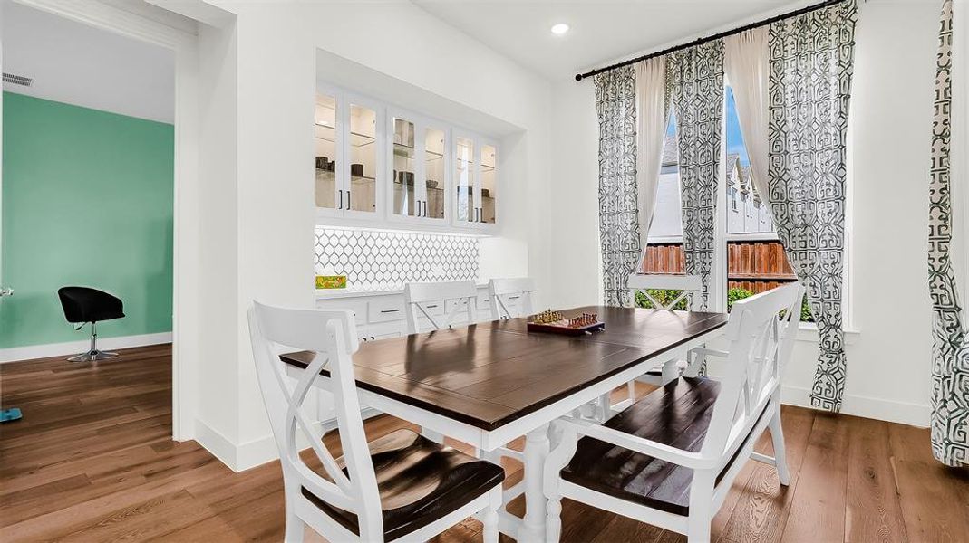 Furnished interior view inside a new home in Bel Air Village, Sherman (Image 10).