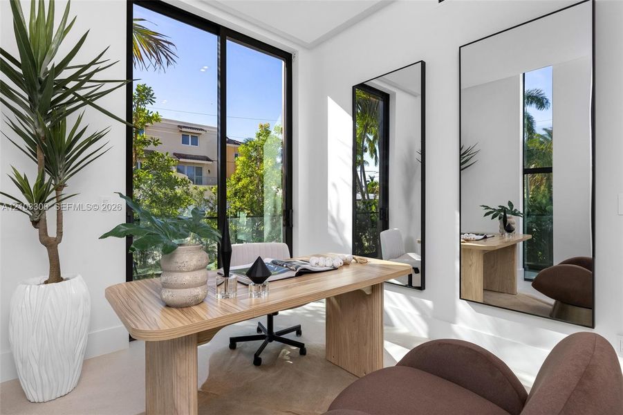 Furnished interior view inside a new home in , Fort Lauderdale (Image 10). Furnished interior view inside a new home in , Fort Lauderdale (Image 10).