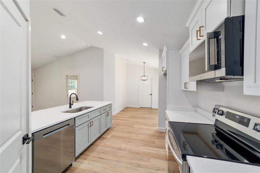 Furnished interior view inside a new home in , Ocala (Image 10).