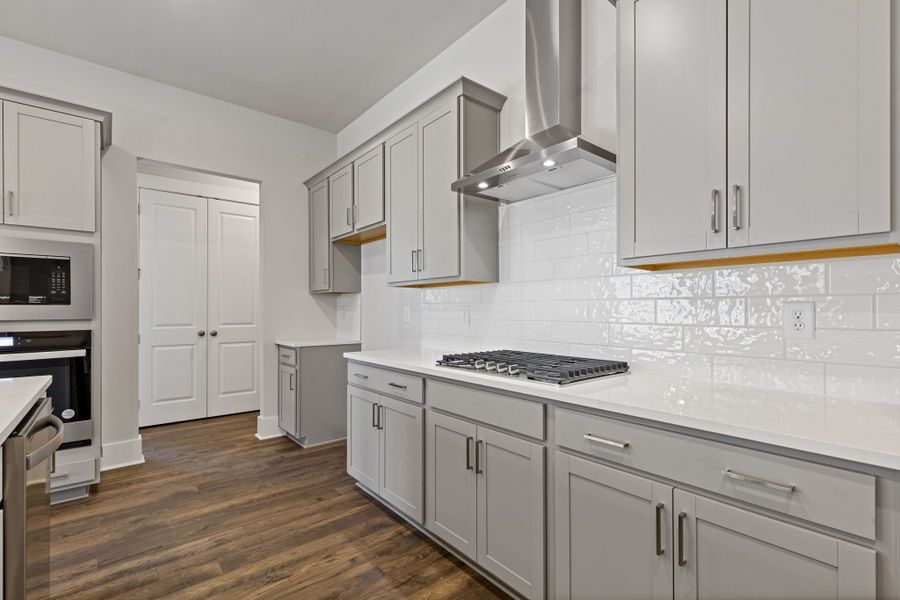 Representative furnished interior of a home built from the Danbury by Crawford Creek Communities in Red Bird Manor, Jefferson (Image 12).