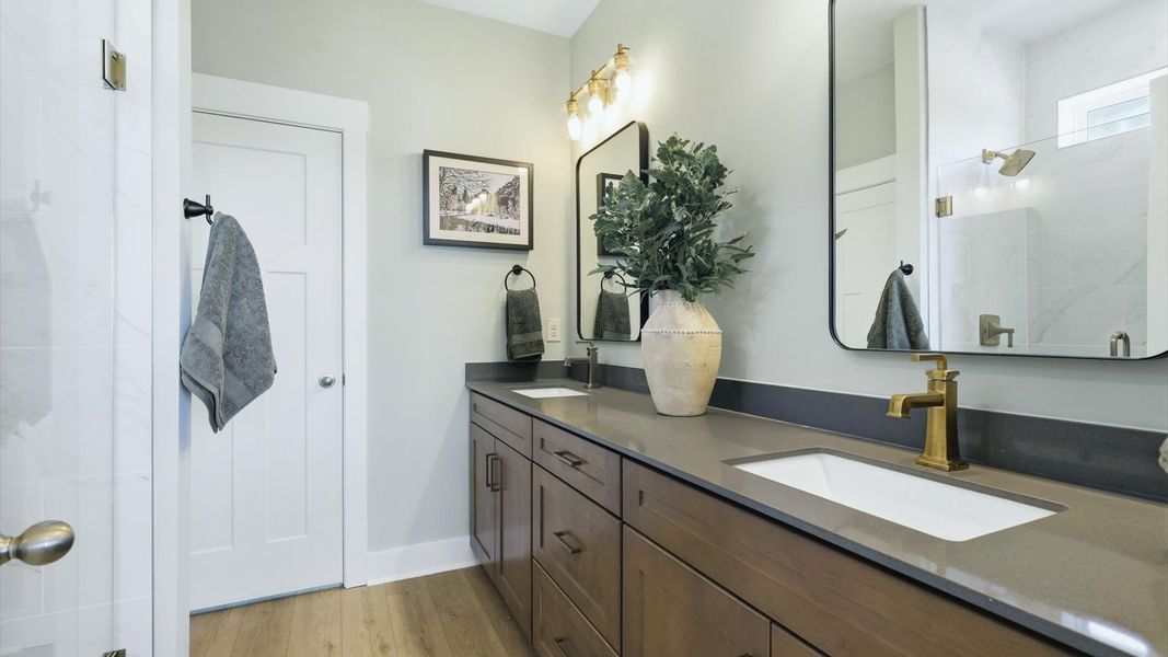 Furnished interior view inside a new home in Traynham Place, Greenville (Image 51).