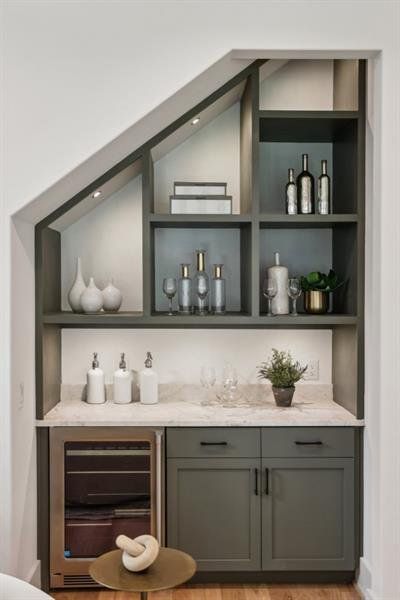 Furnished interior view inside a new home in , Marietta (Image 47).