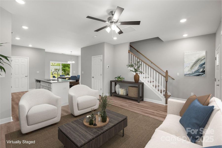 Furnished interior view inside a new home in , East Spencer (Image 6).