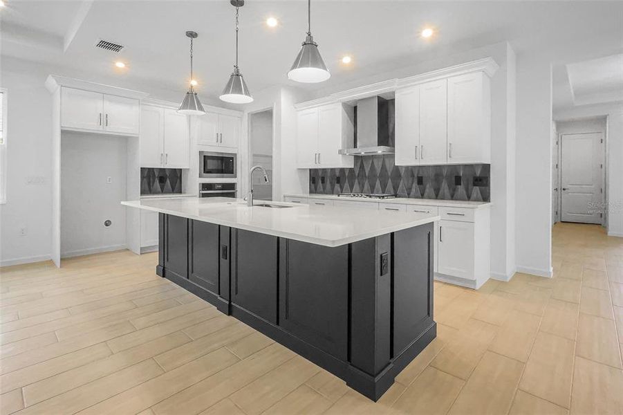 Furnished interior view inside a new home in Cresswind at Hammock Oaks, Lady Lake (Image 15).
