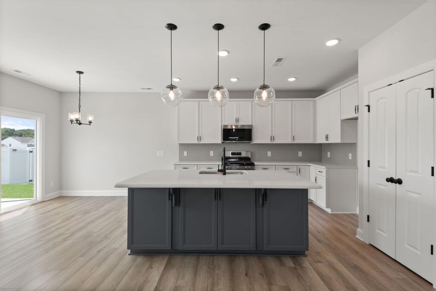 Furnished interior view inside a new home in Hopewell Garden, Winston-Salem (Image 4).