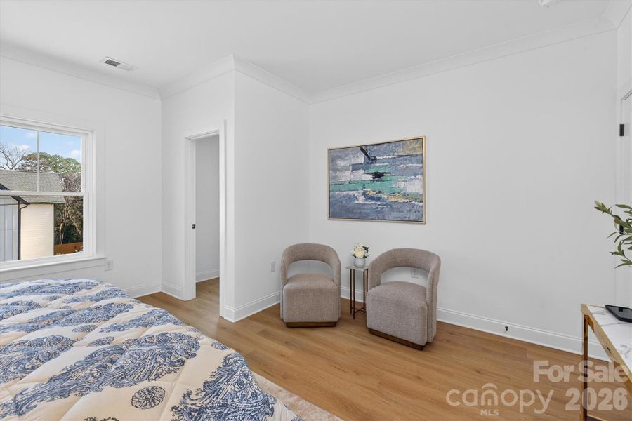 Furnished interior view inside a new home in , Charlotte (Image 22).