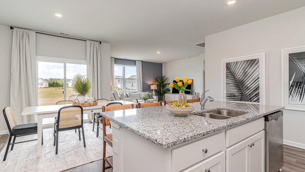 Furnished interior view inside a new home in Sheep Island, Summerville (Image 35).