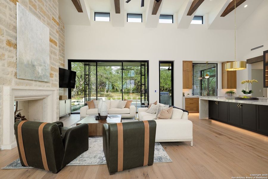 Furnished interior view inside a new home in , Boerne (Image 15).