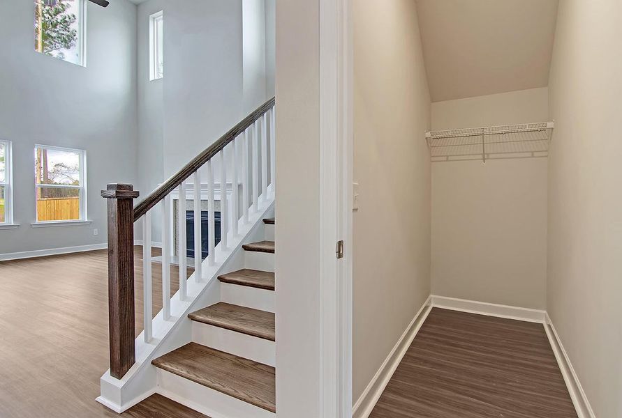 Spacious, unfurnished interior of a new home in Tea Farm: Presidents Series, Ravenel (Image 11).