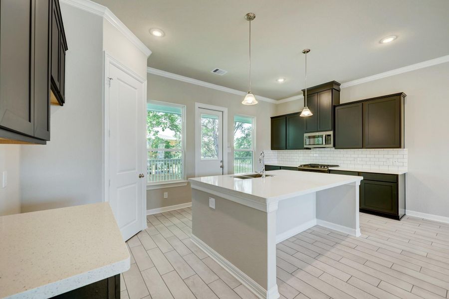 Completed home same floor plan