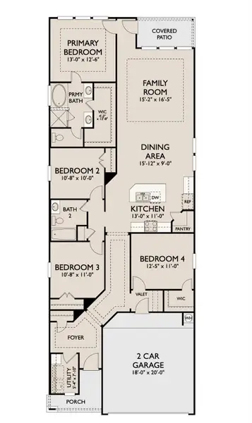 The Willow floorplan The Willow floorplan