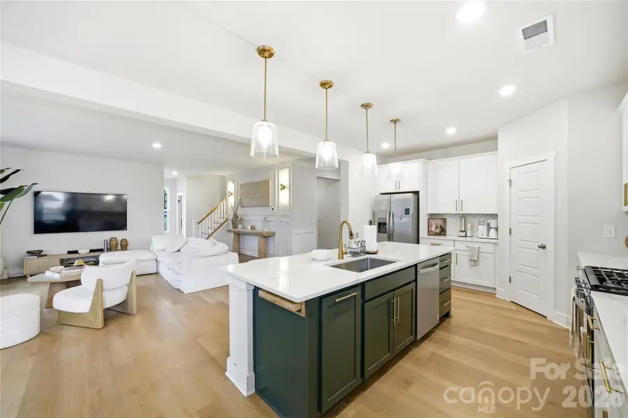 Furnished interior view inside a new home in , Charlotte (Image 4).