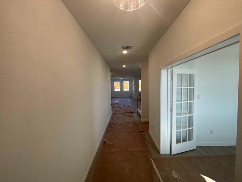 Foyer Construction Progress