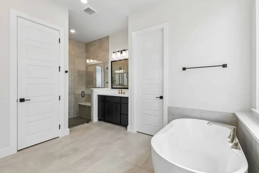 Furnished interior view inside a new home in The Grove Frisco, Frisco (Image 5).