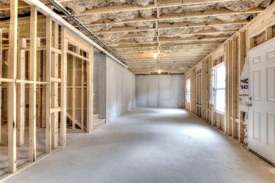 In-progress construction of a new home in Traditions at Cedarcrest, Dallas, GA (Image 40).