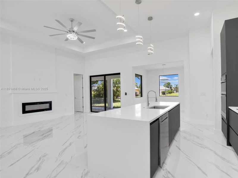 Furnished interior view inside a new home in , Cape Coral (Image 12).