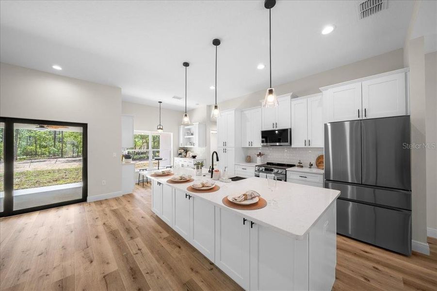 Furnished interior view inside a new home in , Ocala (Image 5).