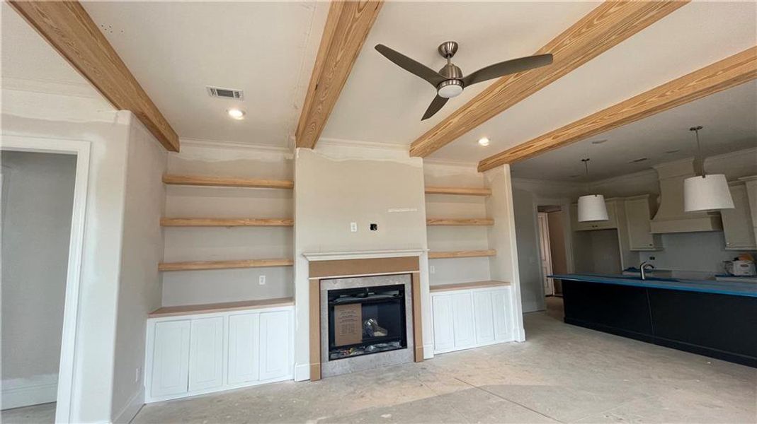 In-progress construction of a new home in , Canton, GA (Image 26).