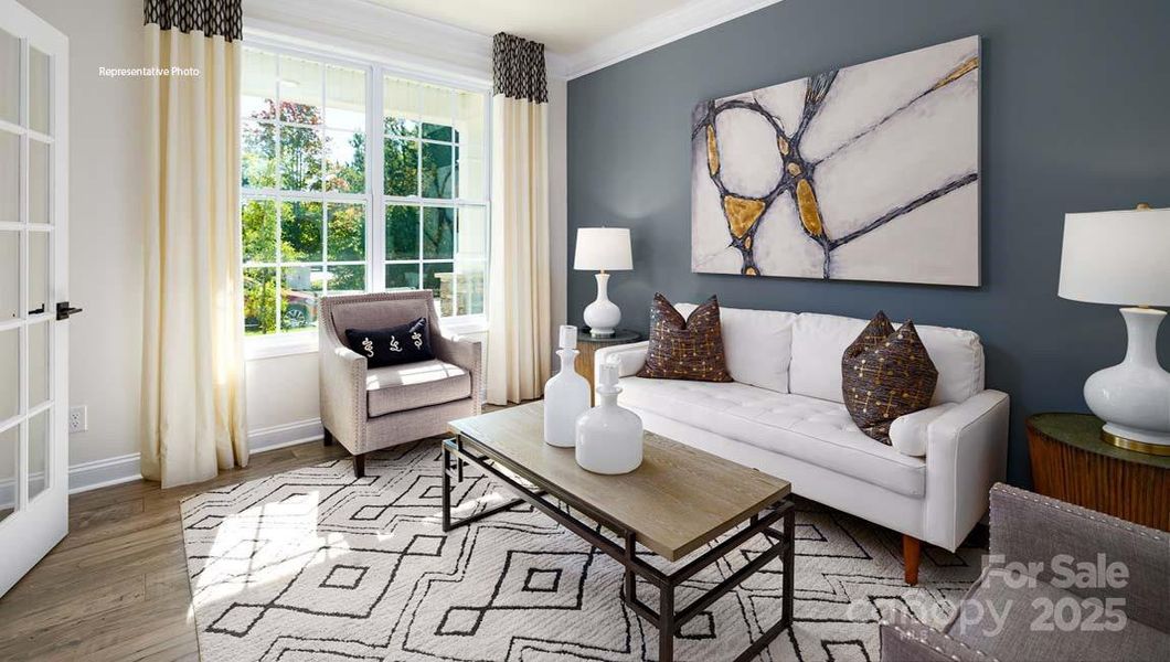 Furnished interior view inside a new home in Sylvan Creek, Denver (Image 22).