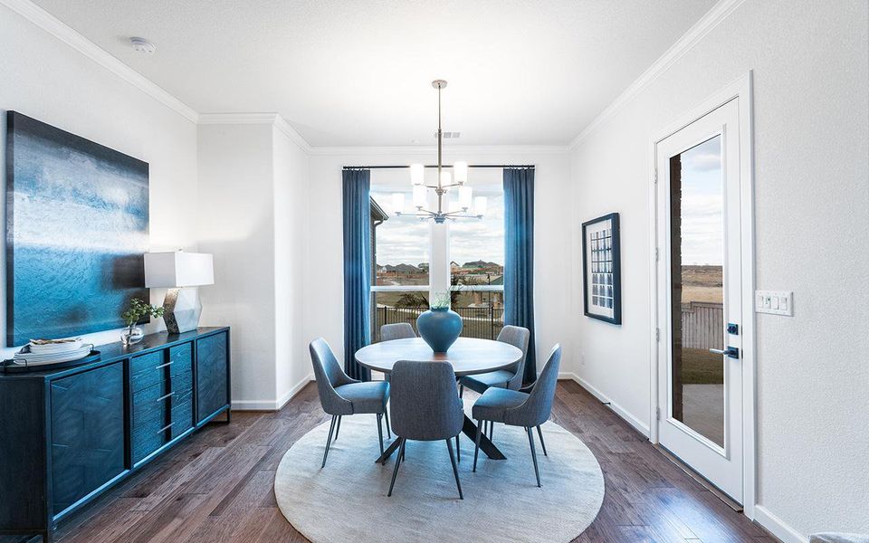 Representative furnished interior of a home built from the Sonora by CastleRock Communities in Solterra, Mesquite (Image 9).