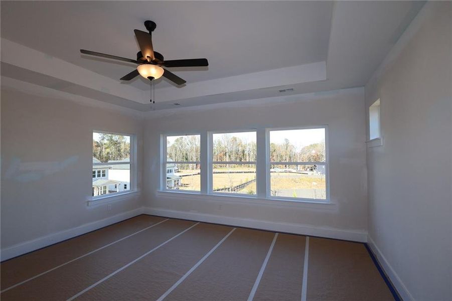 In-progress construction of a new home in Settingdown Farms, Cumming, GA (Image 9).