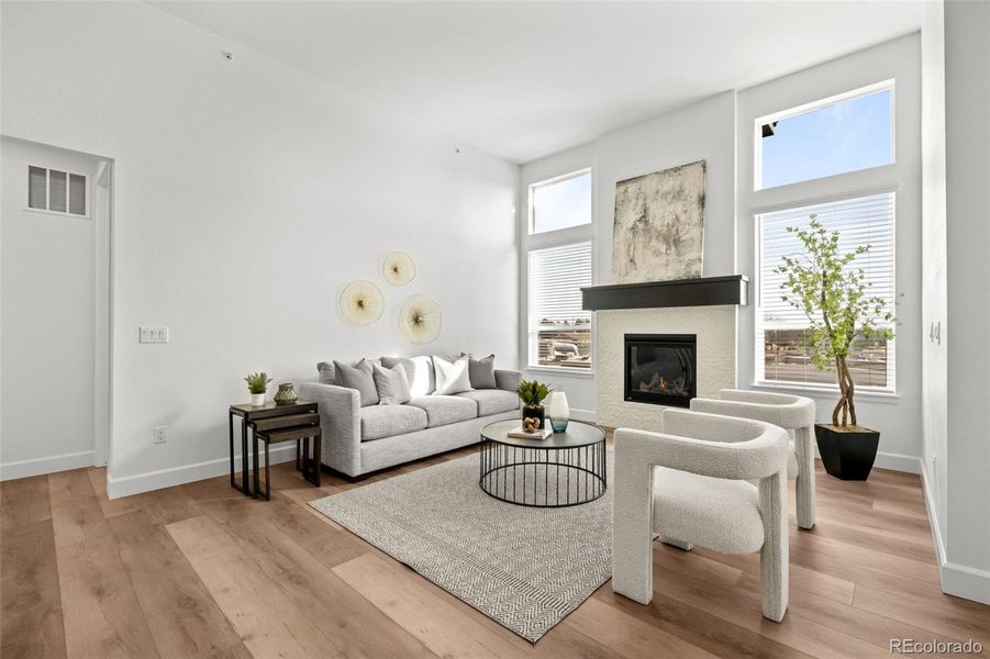 Furnished interior view inside a new home in Deer Creek, Littleton (Image 19).