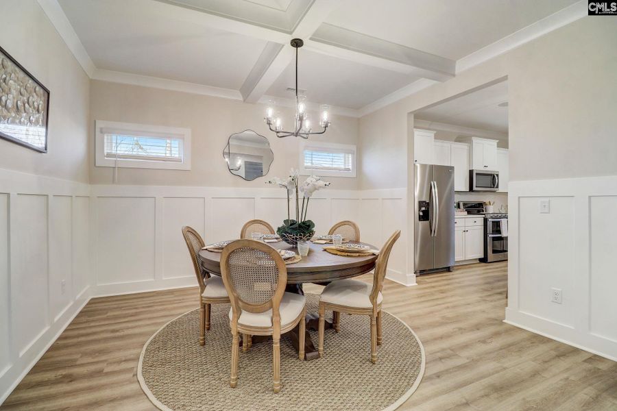 Furnished interior view inside a new home in Raglins Creek, Lugoff (Image 7). Furnished interior view inside a new home in Raglins Creek, Lugoff (Image 7).