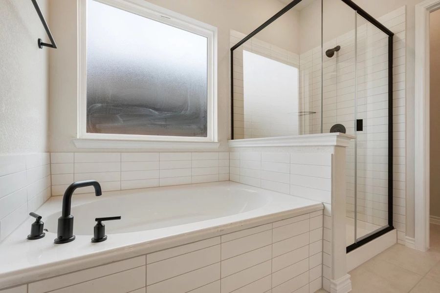 Close-up of interior finishes inside a home in Lariat, Liberty Hill (Image 18).