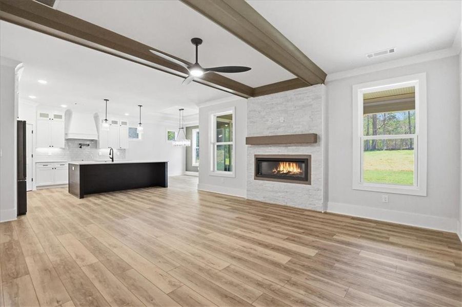 Spacious, unfurnished interior of a new home in , Hoschton (Image 43).