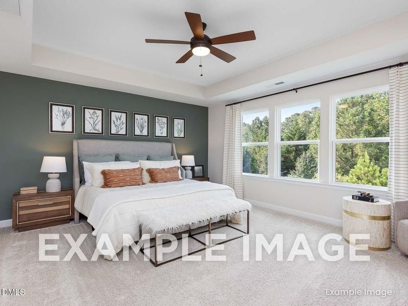 Furnished interior view inside a new home in Sage on North Main, Wake Forest (Image 17).
