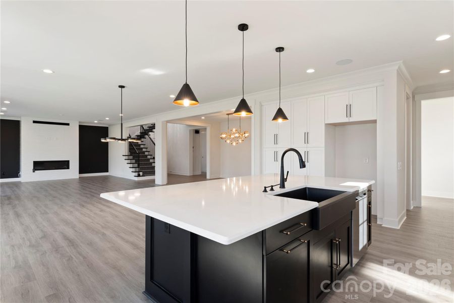 Furnished interior view inside a new home in , Charlotte (Image 9).