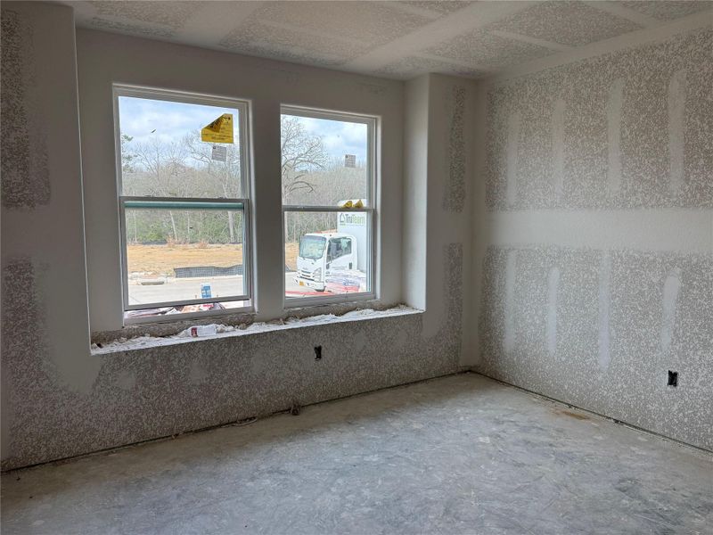 In-progress construction of a new home in Lexington Heights, Willis, TX (Image 6).