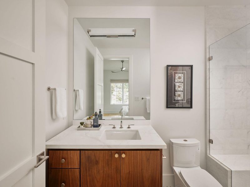 Furnished interior view inside a new home in , Austin (Image 17).