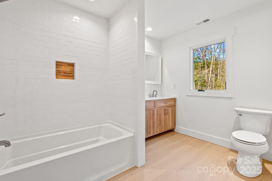 Furnished interior view inside a new home in , Cullowhee (Image 13).