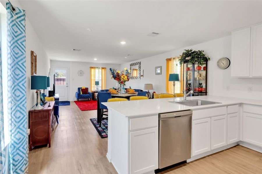 Furnished interior view inside a new home in Tavola, New Caney (Image 10).