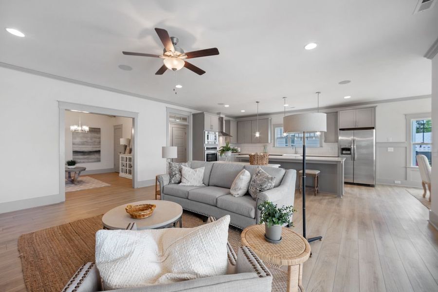 Representative furnished interior of a home built from the Ashton by Bill Clark Homes in Osprey Landing, Southport (Image 44). Representative furnished interior of a home built from the Ashton by Bill Clark Homes in Osprey Landing, Southport (Image 44).