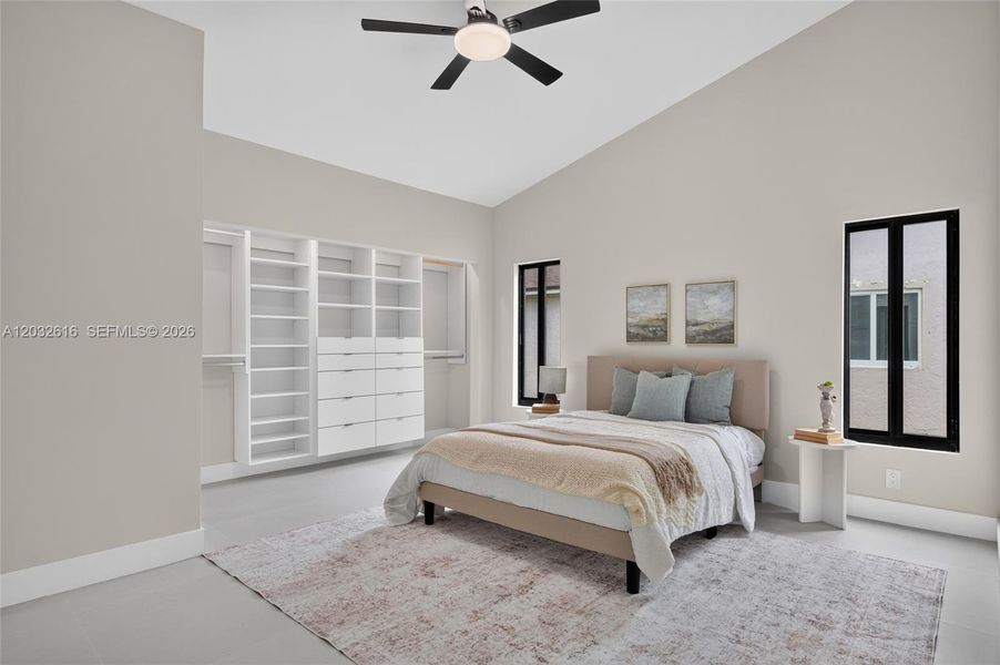 Furnished interior view inside a new home in , Cooper City (Image 38). Furnished interior view inside a new home in , Cooper City (Image 38).