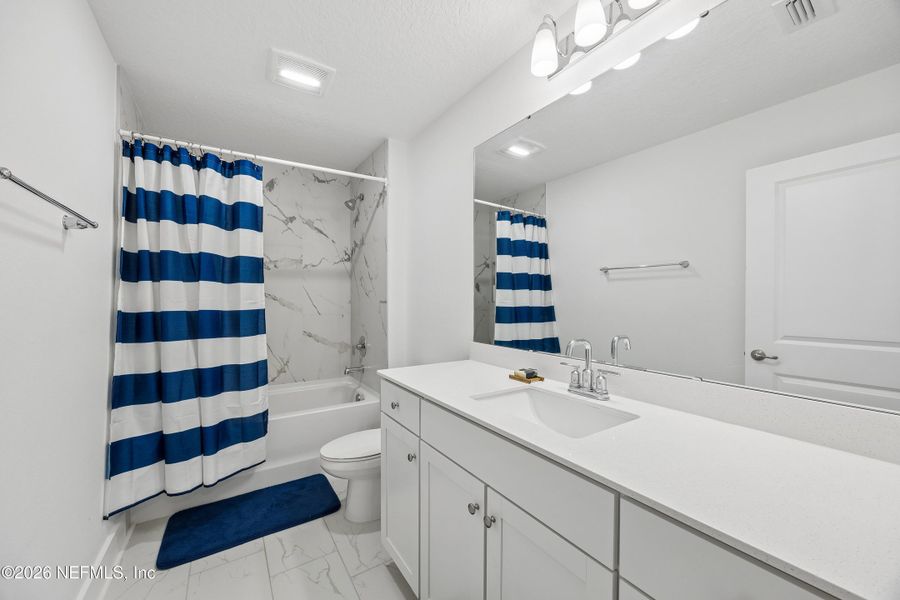 Furnished interior view inside a new home in Cordova Palms, St. Augustine (Image 27).