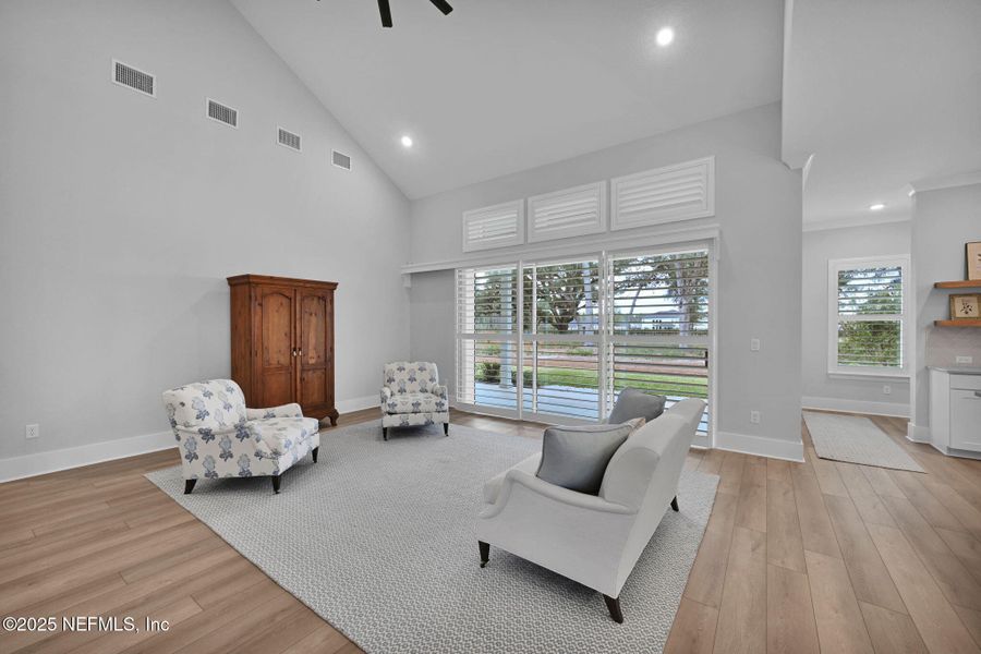 Furnished interior view inside a new home in , St. Augustine (Image 44). Furnished interior view inside a new home in , St. Augustine (Image 44).