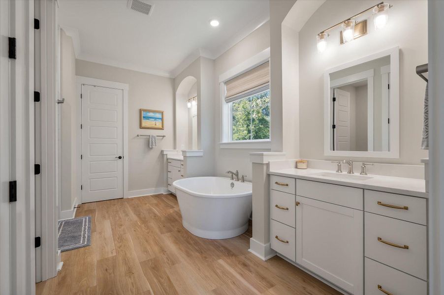 Furnished interior view inside a new home in , James Island (Image 44). Furnished interior view inside a new home in , James Island (Image 44).