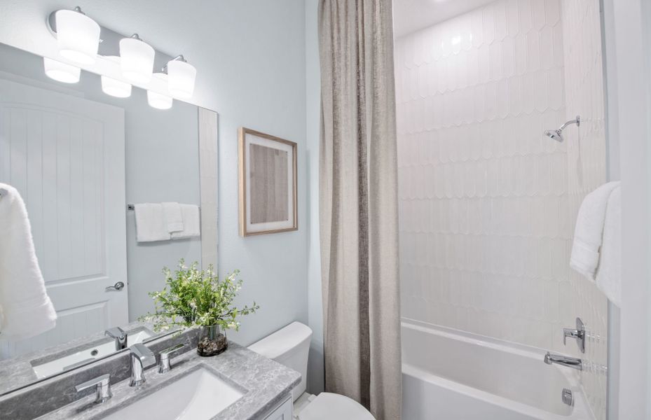 Representative furnished interior of a home built from the Palmary by Del Webb in Explore Verona, Dade City (Image 16). Representative furnished interior of a home built from the Palmary by Del Webb in Explore Verona, Dade City (Image 16).